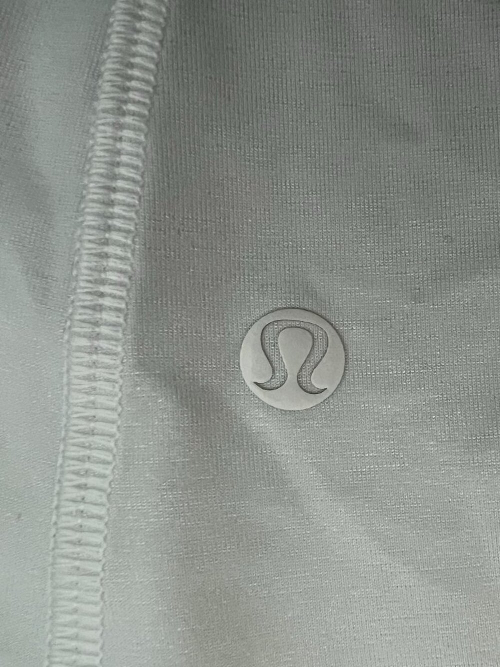 Lululemon 🍋 If You're Lucky Tank sz 4 Heathered White/ Raspberry Glo Light - Picture 3 of 6